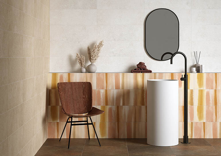 herberia-materia wall-bagno-decoro nuance warm